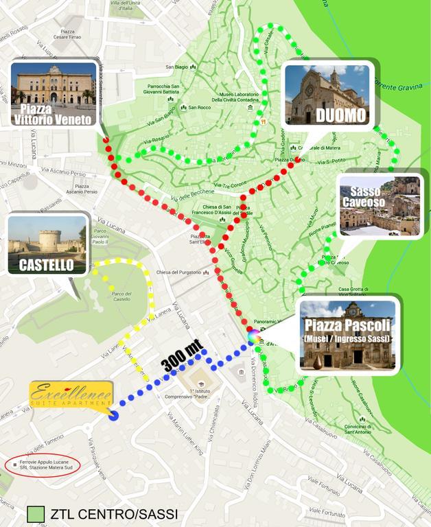 Excellence, Free Parking, 3 Minutes Walking From Sassi Daire Matera Oda fotoğraf